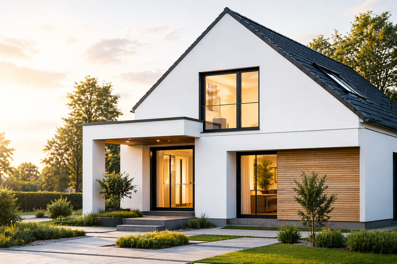 Modernes Einfamilienhaus
